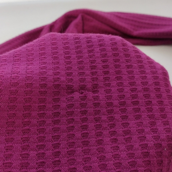 Chaser Women's Waffle Knit Hooded Pullover Long Sleeve Sweater - Picture 13 of 13